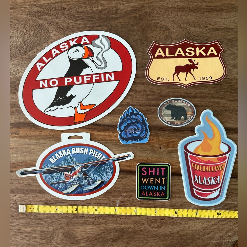 Alaska Themed Sticker Set - Picture 9 of 15